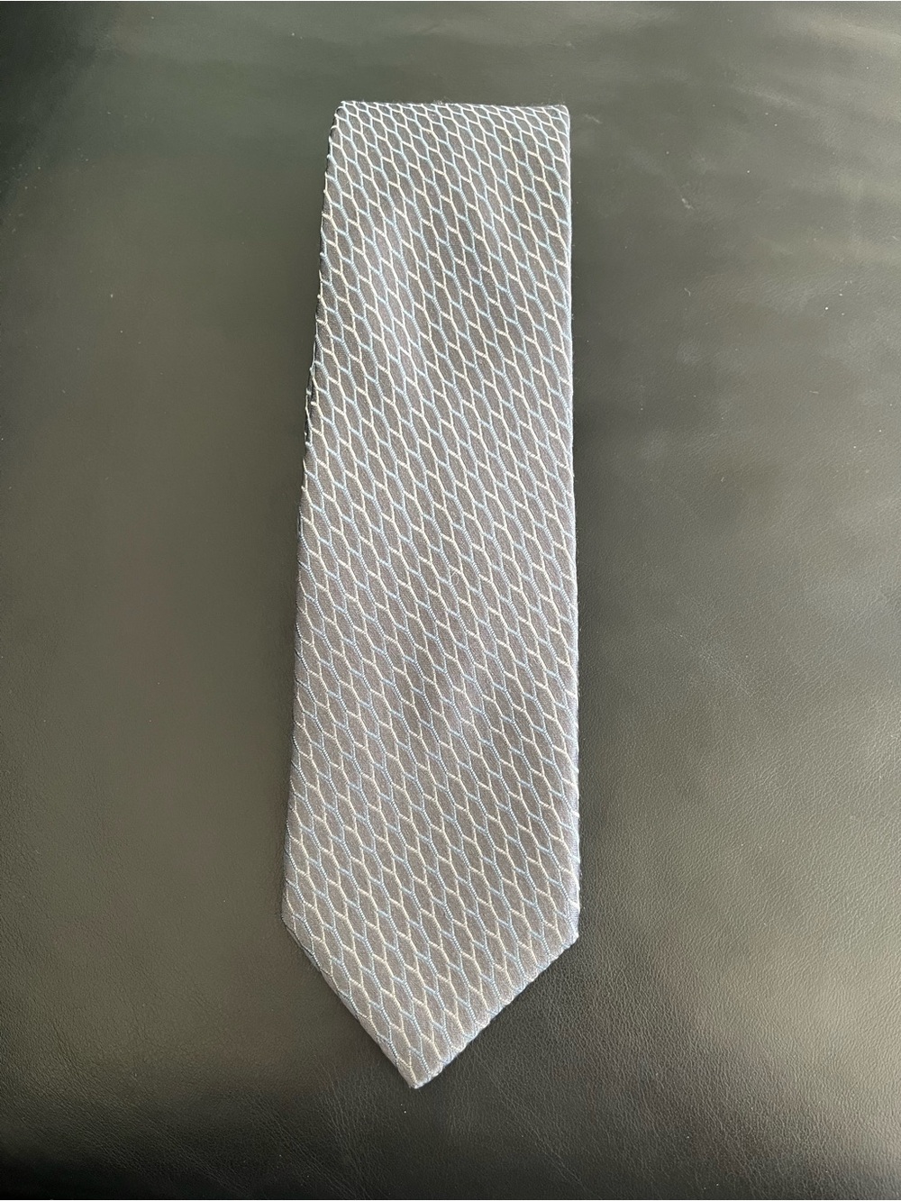 YSL Light Gray Elegant Silk
